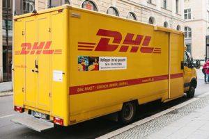 DHL Delivery Truck