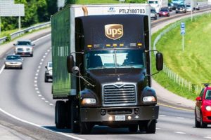 UPS Semi Truck